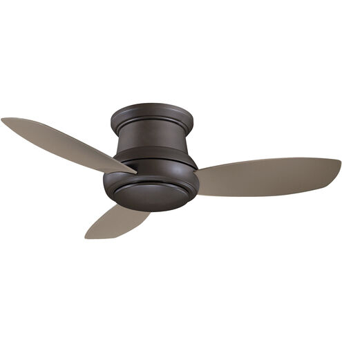 Concept II 44 inch Oil Rubbed Bronze with Taupe Blades Ceiling Fan