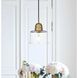Kenna 1 Light 7 inch Satin Gold Pendant Ceiling Light