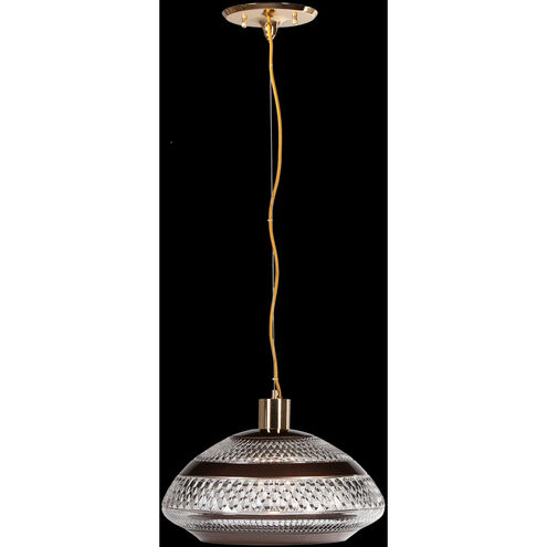 Mariner Luxury LED 15.75 inch Polished Brass Pendant Ceiling Light