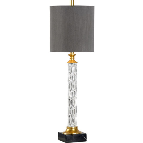 Wildwood 35 inch 100 watt Clear Buffet Lamp Portable Light