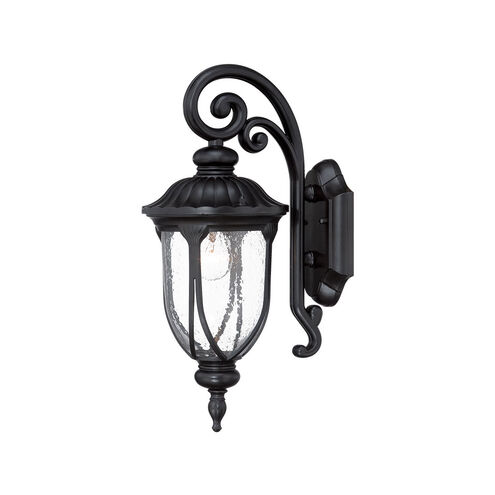 Laurens 1 Light 17 inch Matte Black Exterior Wall Mount