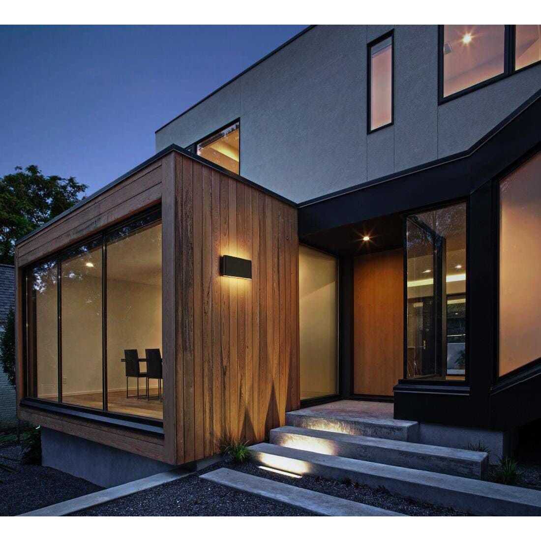 Corbin 2 Light 5 inch Black Outdoor Wall Sconce