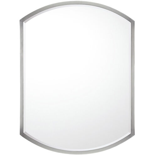 Mirror 32 X 24 inch Matte Nickel Wall Mirror