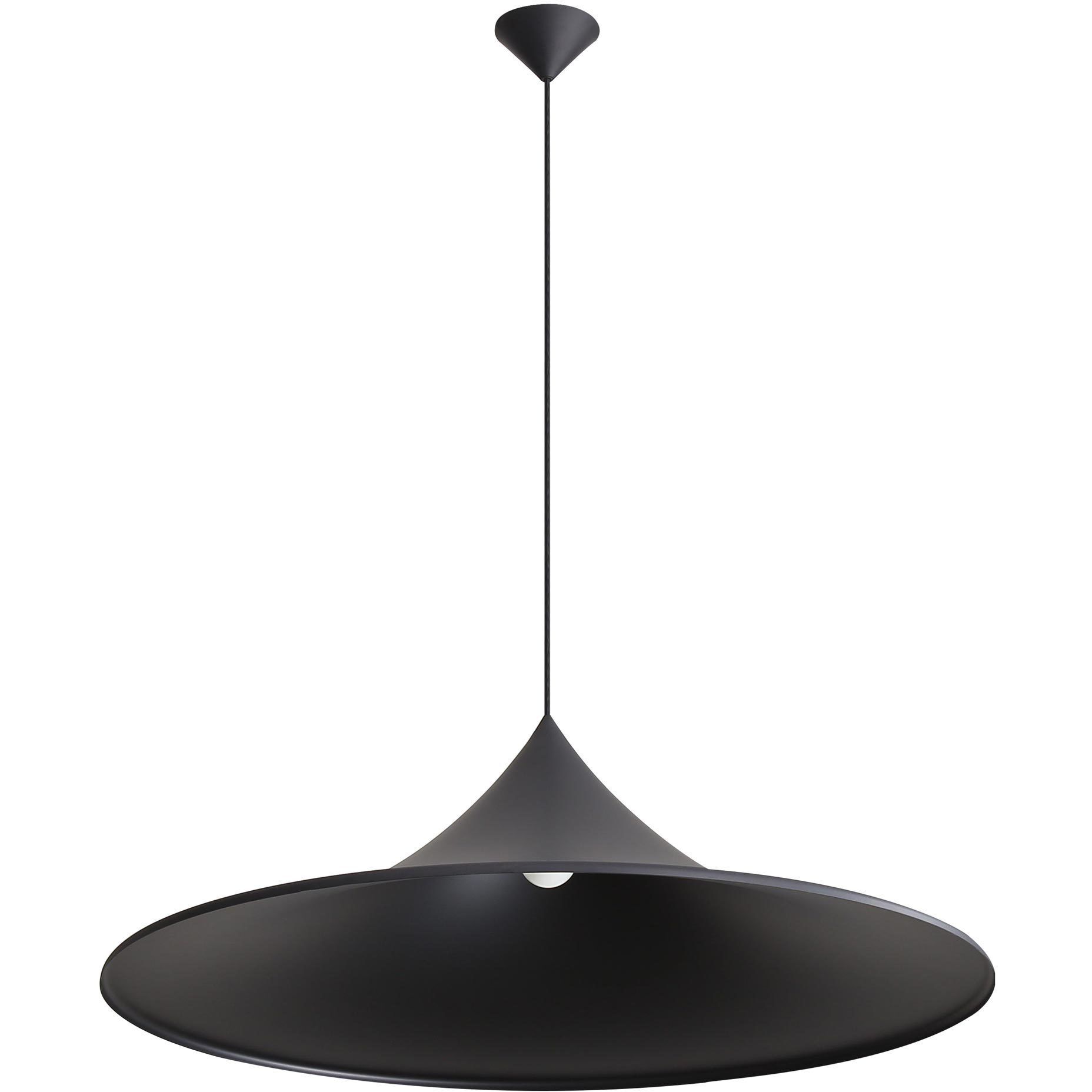 Vistara Pendant Ceiling Light in Sand Black