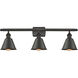 Ballston Smithfield 3 Light 26 inch Oil Rubbed Bronze Bath Vanity Light Wall Light, Ballston