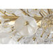 Jasmine LED 36 inch Gold Leaf Pendant Ceiling Light