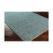 Stanton 36 X 24 inch Blue and Blue Area Rug, Wool