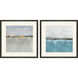 Abstract Collection Blue Framed Art