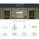 Dover 5 Light 24 inch Brushed Nickel Chandelier 1 Tier Medium Ceiling Light, Medium