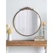 Dia 32 X 30 inch Gold Wall Mirror