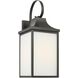 Saybrook 1 Light 17.38 inch Antique Bronze Outdoor Wall Fixture