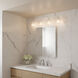 Eisele 4 Light 33.75 inch Matte White Vanity Light Wall Light, Large