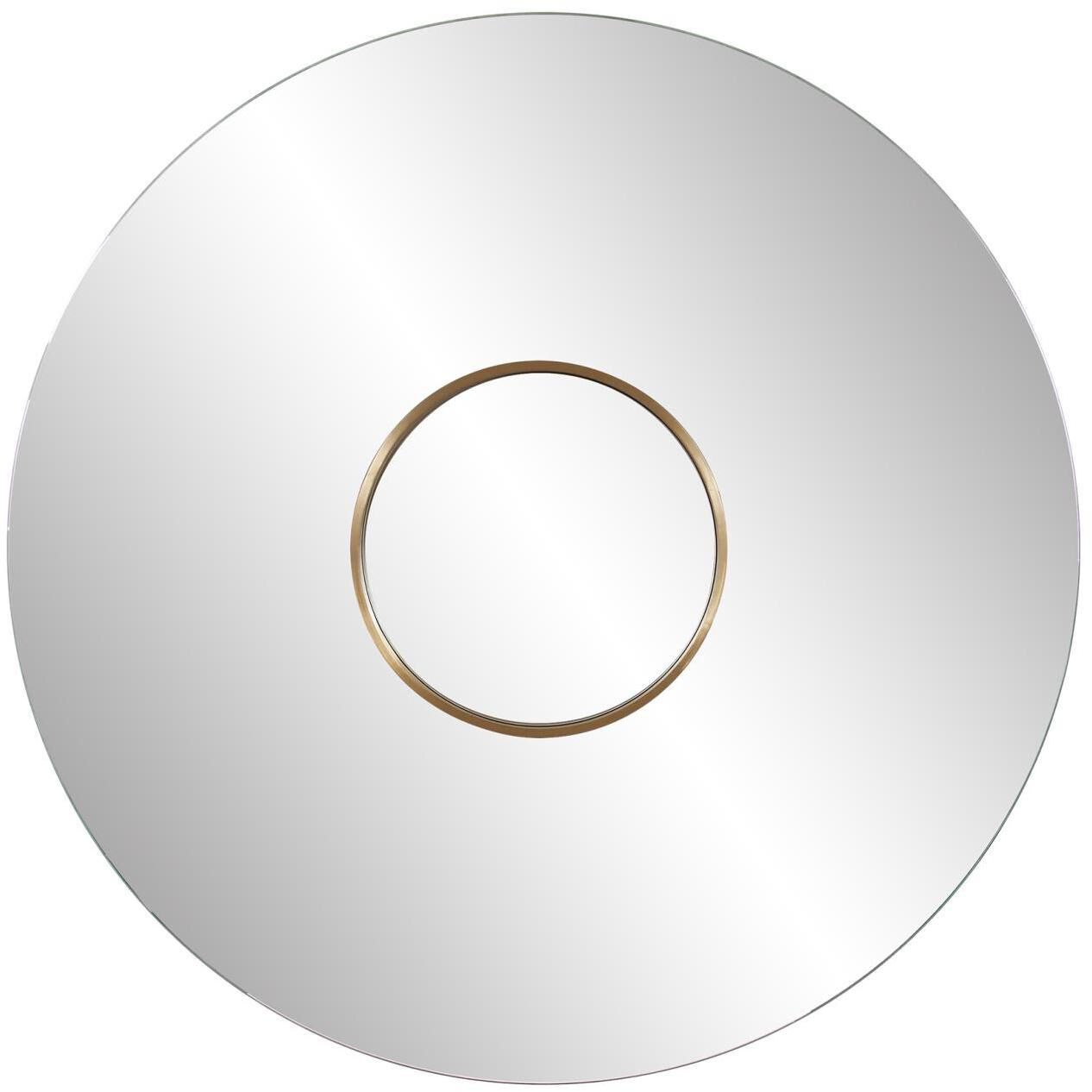 Leonardo 54 X 54 inch Brass Mirror