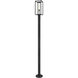 Dunbroch 1 Light 101.5 inch Black Outdoor Post Mounted Fixture