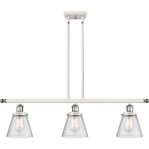 Ballston Small Cone 3 Light 36.00 inch Island Light