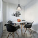 Evensong LED 12 inch Matte Black Pendant Ceiling Light