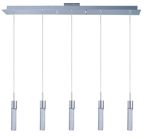 Berwick LED 39 inch Polished Chrome Linear Pendant Ceiling Light