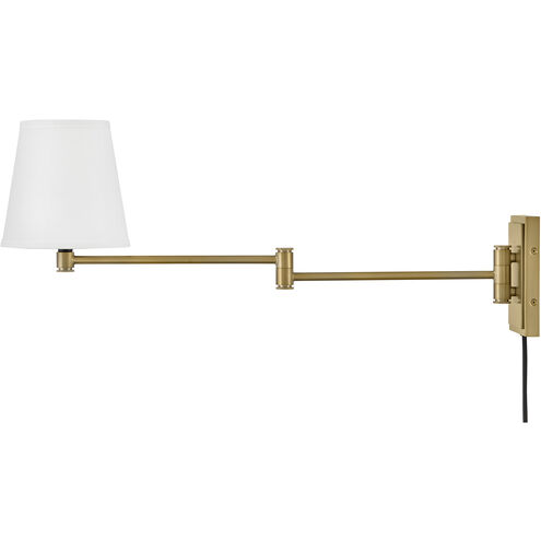 Beale 1 Light 7 inch Lacquered Brass Sconce Wall Light