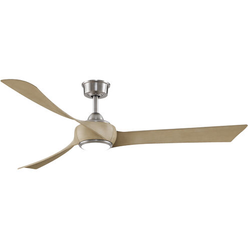 Wrap Custom 8.88 inch Brushed Nickel Fan-Multi