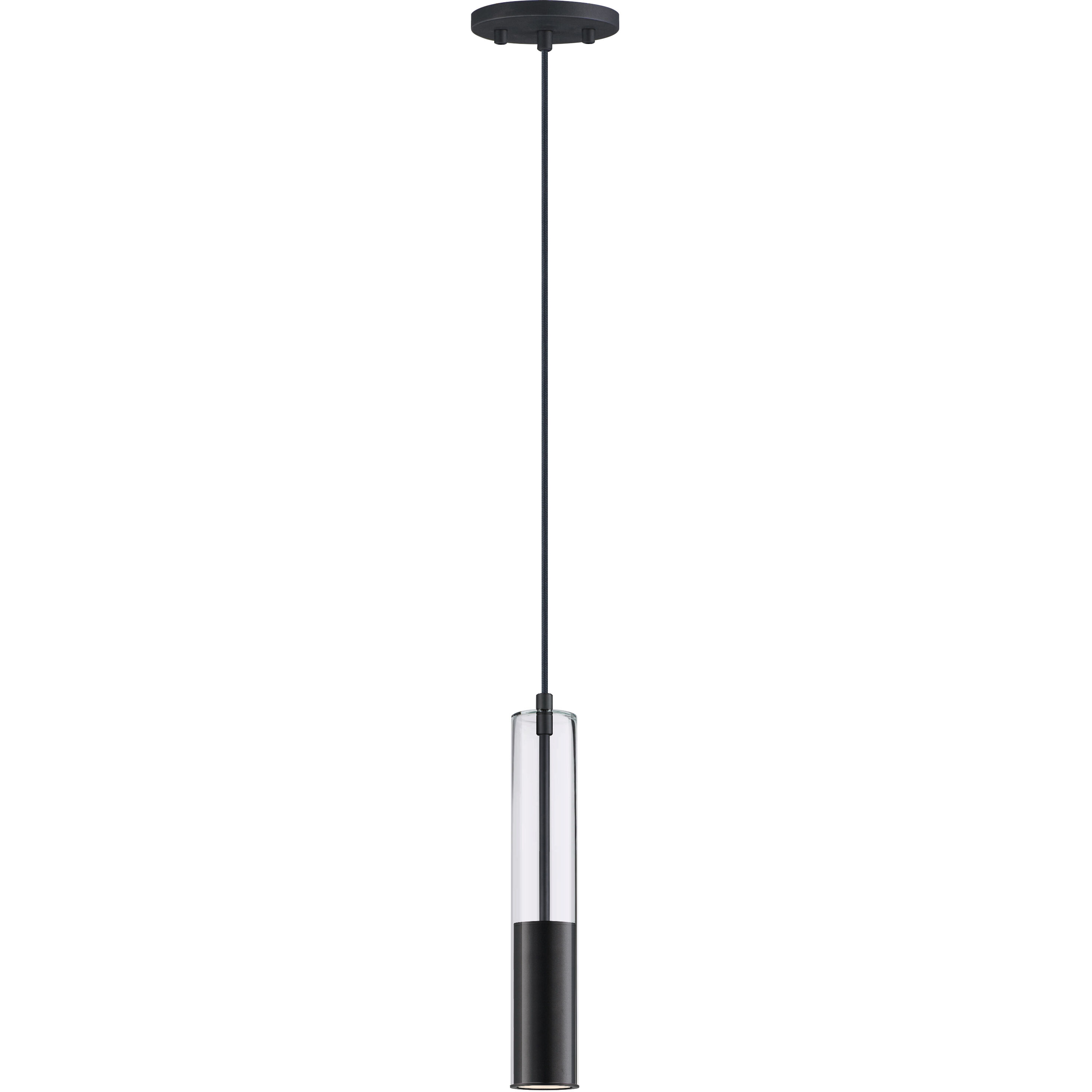 Torch LED 2.5 inch Black Single Pendant Ceiling Light