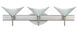 Hoppi LED 23 inch Satin Nickel Vanity Lighting Wall Light