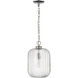 Cabot 1 Light 10 inch Polished Nickel Pendant Ceiling Light