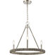 Abaca 3 Light 20.00 inch Chandelier