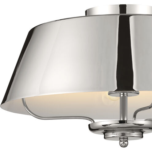 Luella 3 Light 16 inch Polished Nickel Pendant Ceiling Light