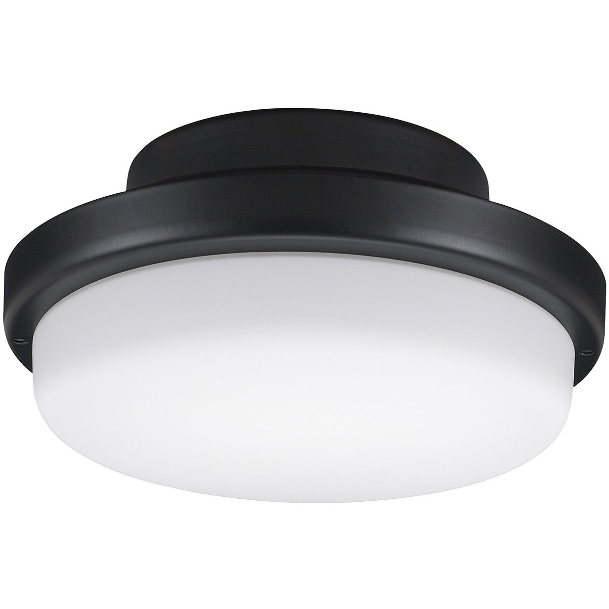 TriAire Custom LED Black Fan Light