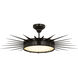 Suzanne Kasler Soleil LED 36 inch Bronze Semi-Flush Mount Ceiling Light
