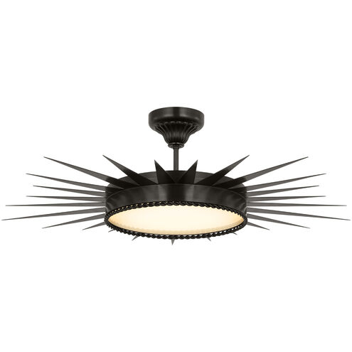 Suzanne Kasler Soleil LED 36 inch Bronze Semi-Flush Mount Ceiling Light