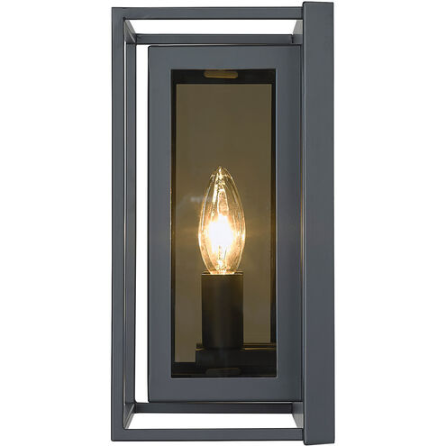 Infinity 2 Light 8 inch Misty Charcoal Wall Sconce Wall Light