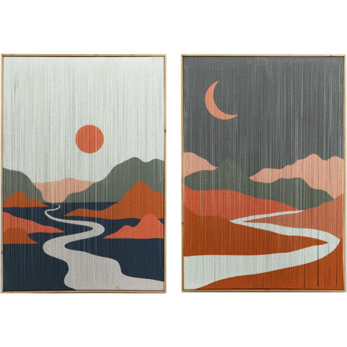 Tassel Multi Color Wall Art