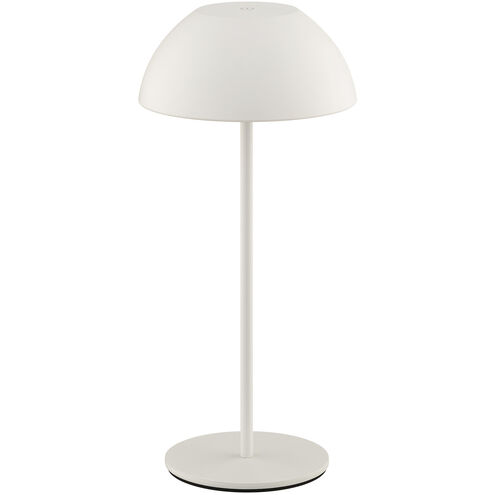 Channing 11 inch 2 watt White Rechargeable Table Lamp Portable Light