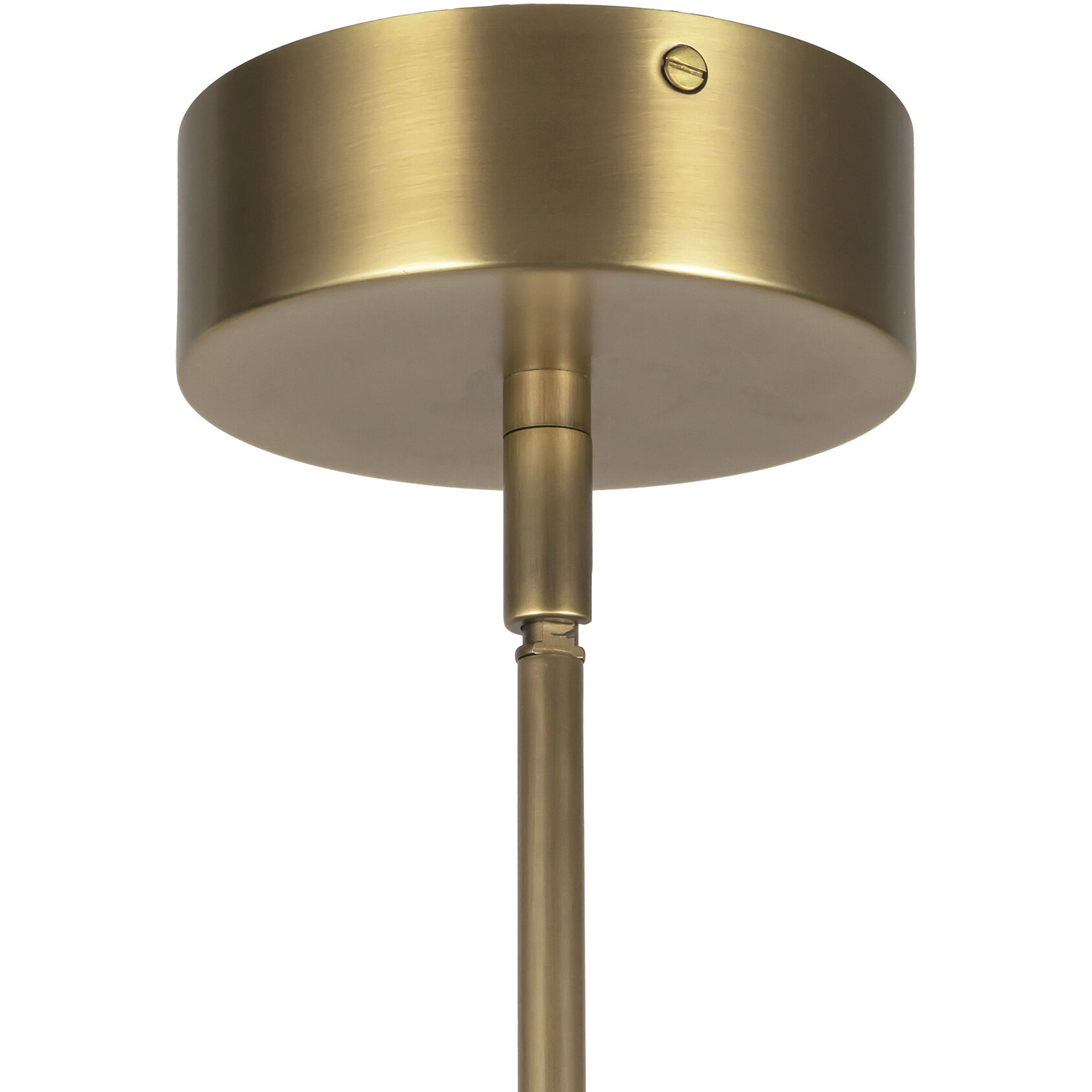 Astrid Multi Pendant Ceiling Light in Vintage Brass