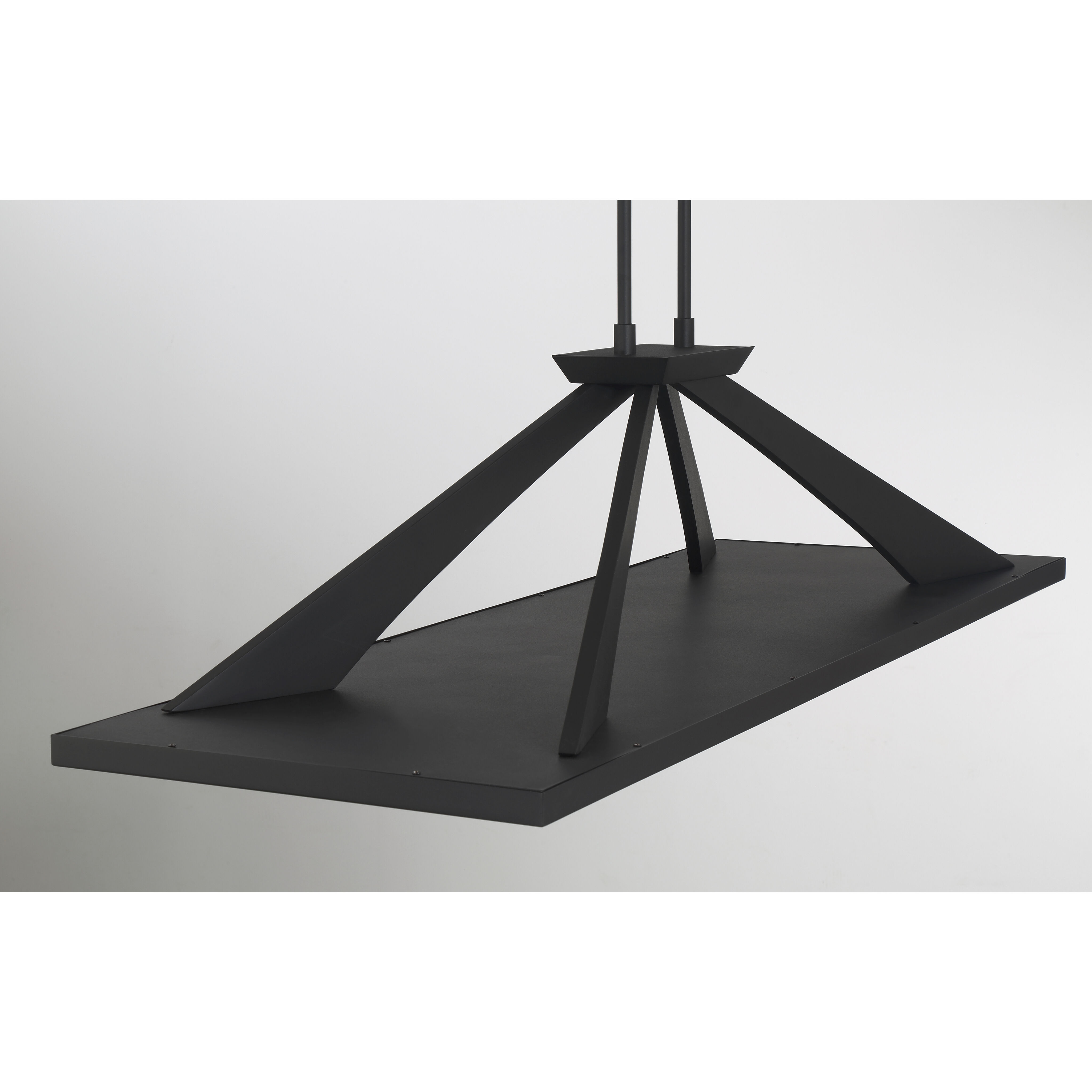 Stiles LED 48 inch Sand Coal Island Chandelier Ceiling Light