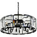 Jacquet 12 Light 31 inch Black Chandelier Ceiling Light