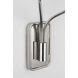 Amber Lewis Knox LED 15.25 inch Polished Nickel Double Sconce Wall Light