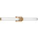 Kiel LED 4.75 inch Satin Brass Bath Vanity Wall Light