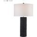 Punk 29.5 inch 100 watt Black Table Lamp Portable Light in Incandescent, 3-Way