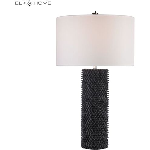 Punk 29.5 inch 100 watt Black Table Lamp Portable Light in Incandescent, 3-Way