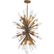 Elsa Painted Gold Pendant Ceiling Light
