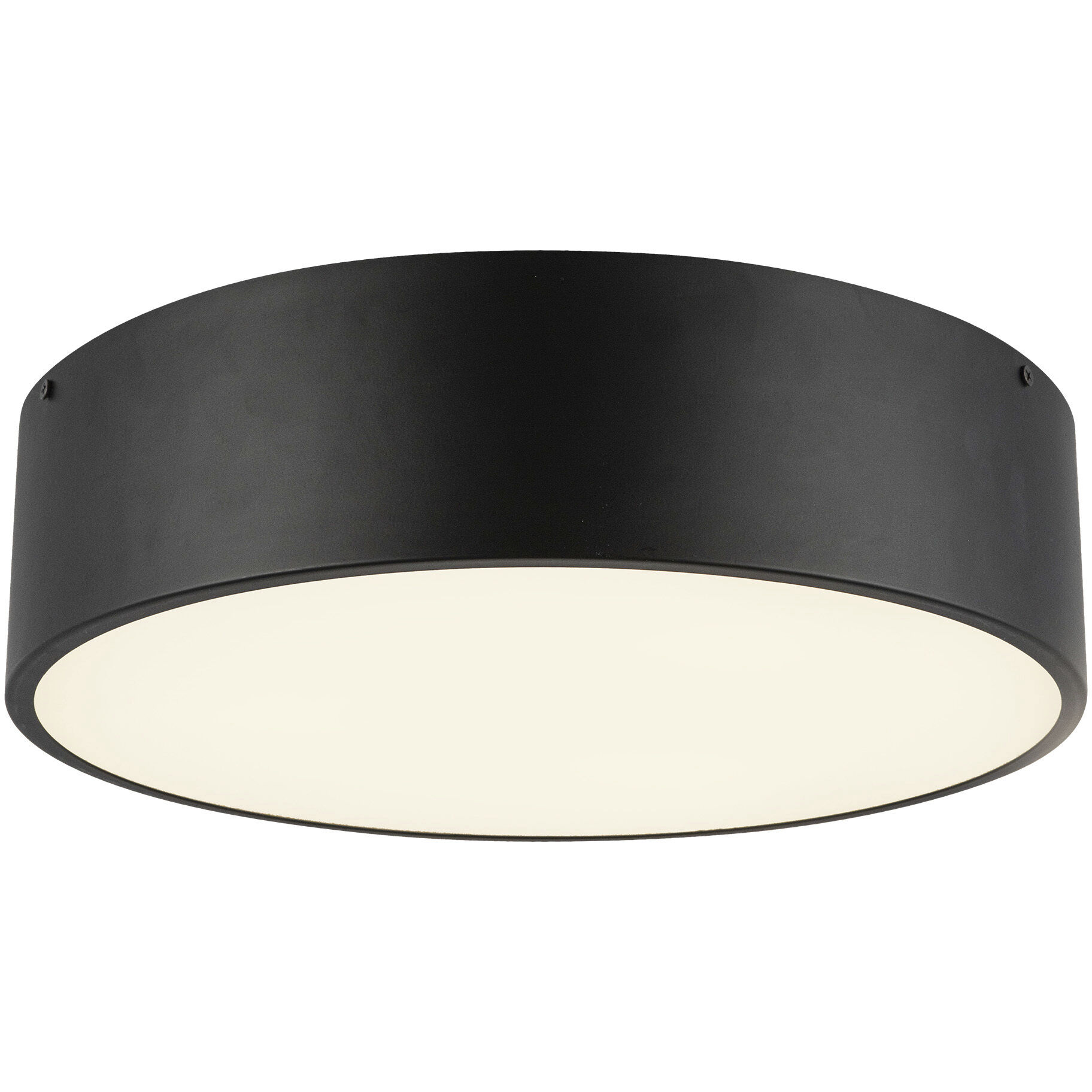 Alora Mood Brisbane 3 Light 16 inch Matte Black Flush Mount Ceiling Light