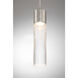 Light Rain LED 4.88 inch Brushed Nickel Mini Pendant Ceiling Light