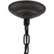 Foyer 3 Light 7 inch Oil Rubbed Bronze Mini Pendant Ceiling Light