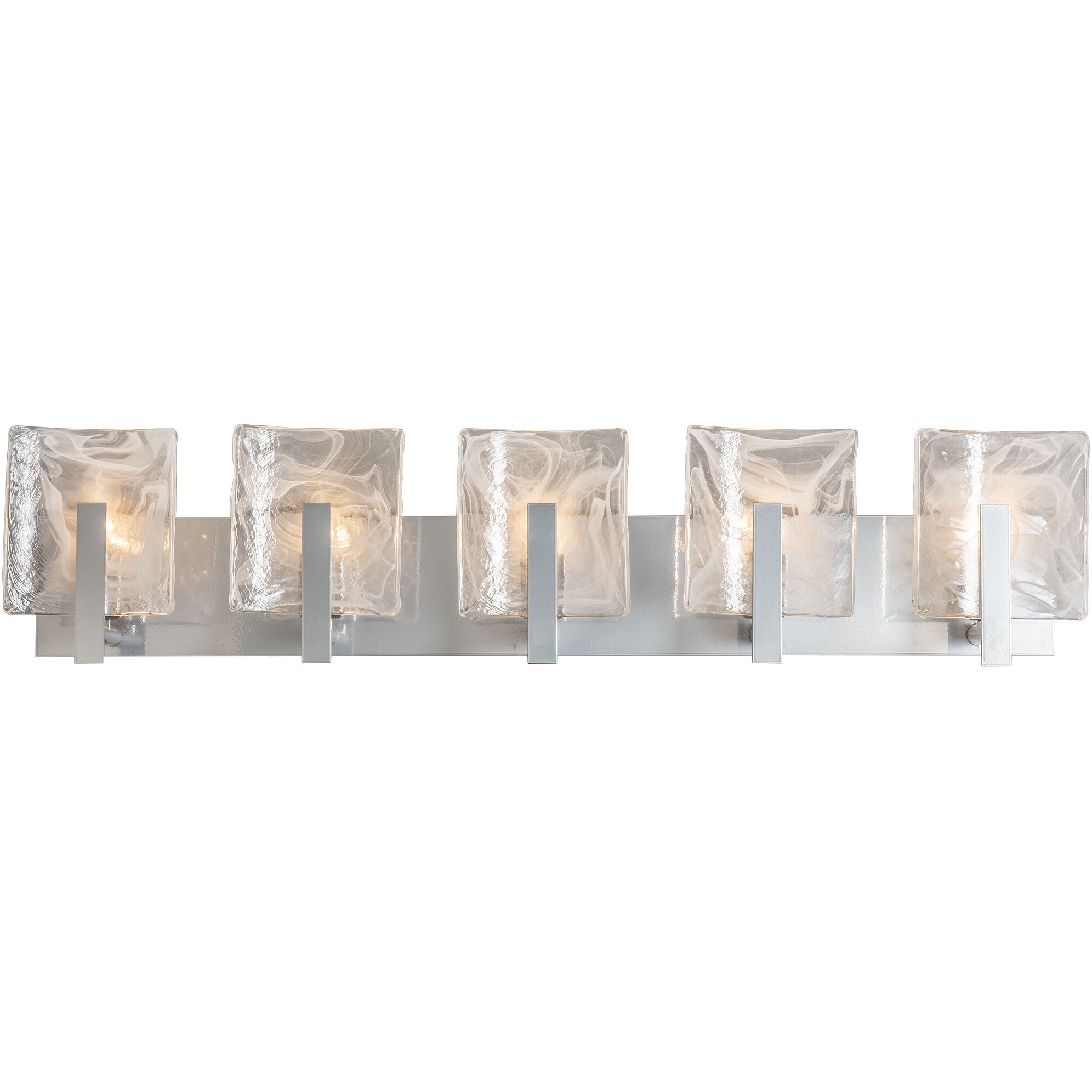 Arc 5 Light 37 inch Sterling Bath Sconce Wall Light