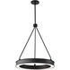 Longford LED 20.13 inch Textured Black Pendant Ceiling Light