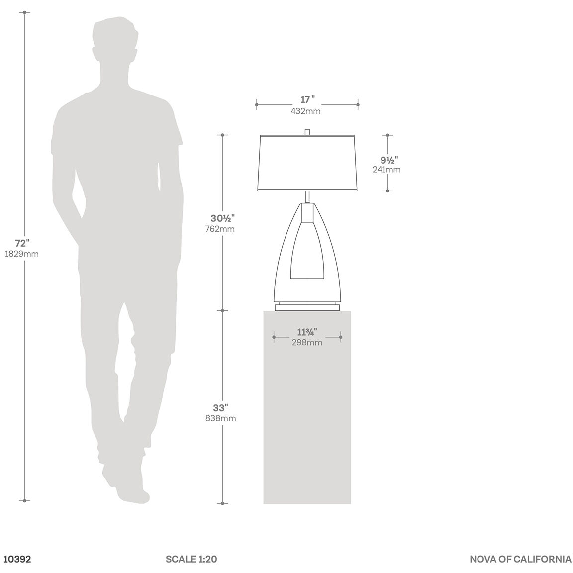 Trina 31 inch 23.00 watt Ebony and Weathered Brass Table Lamp Portable Light