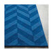 Central Park 168 X 27 inch Dark Blue Indoor Runner, Runner