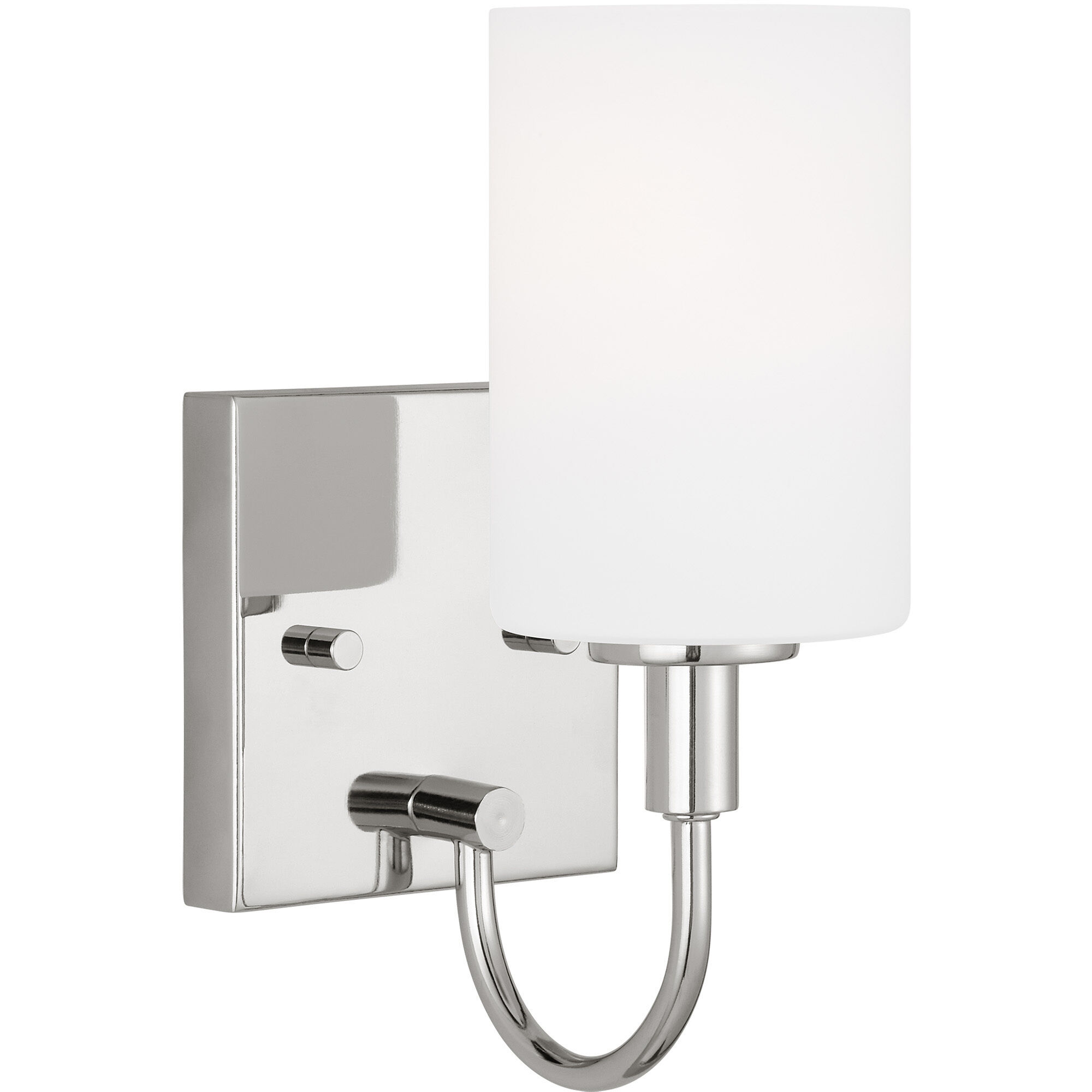 Oak Moore 1 Light 4.88 inch Chrome Bath Vanity Wall Light
